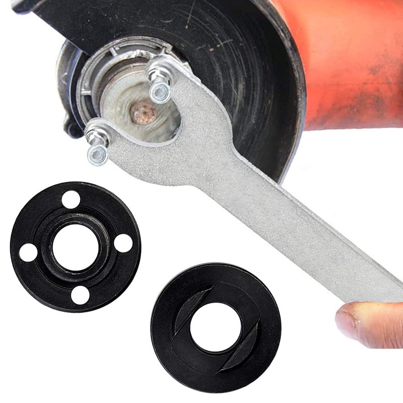 3 Piece Set Grinder Flange Angle Wrench Flange Spanner Metal