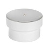 EZ-FLO 6 Inch Stainless Steel Bathtub Overflow Cleanout Cover Plate,