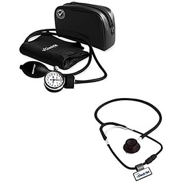 CHECK A TEK WE CARE ABOUT YOU - Kit Doble Baumanometro Popular Negro