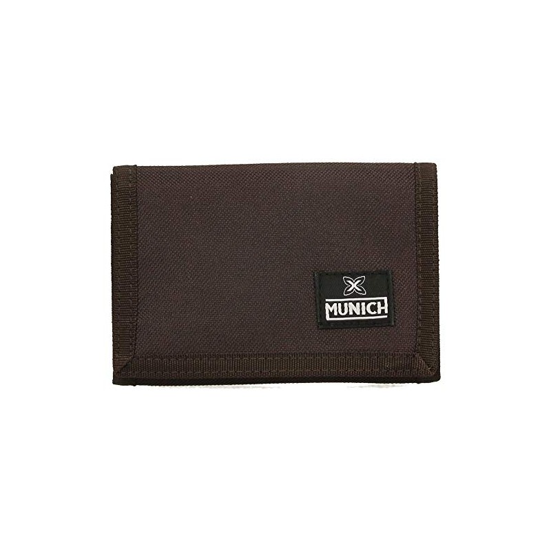 Munich Cordura Brown Wallet, brown, Elegant