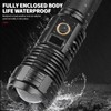 LED Flashlight Ultra Bright XHP70 LED Type C Rechargeable Handheld
