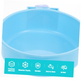 Generic Hanging Pet Bowl for Dog Crate Durable Water and Feed Bowl for Pets for Cats Rabbits Birds Easy to Clean Safe Design for Indoor Use