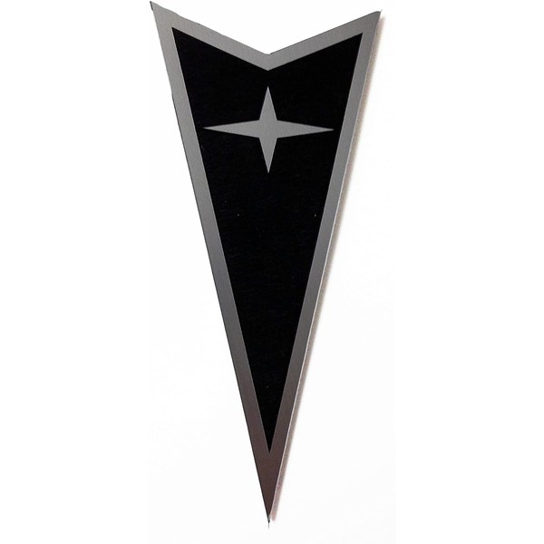 Pontiac GTO 04-06 Front Badge Emblem Star Black