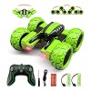 Amicool Auto De Control Remoto,auto De Acrobacias Rc Luz Led