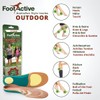 FootActive Outdoor Insoles for Nature & Adventure Lovers Secure hold