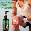 Aliver Sore Muscle Massage Oil Natural Therapy Oil with Arnica