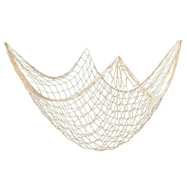 Butyeak Fischernetz Deko, Fischernetz Meerjungfrau Kostüm, 150cm x 200cm Deco Mesh, Dekoratives Meerjungfrau Netz, Unterwasserwelt Deko, Dekonetz für Strandpartys Hochzeiten Fotografie Wanddekoration