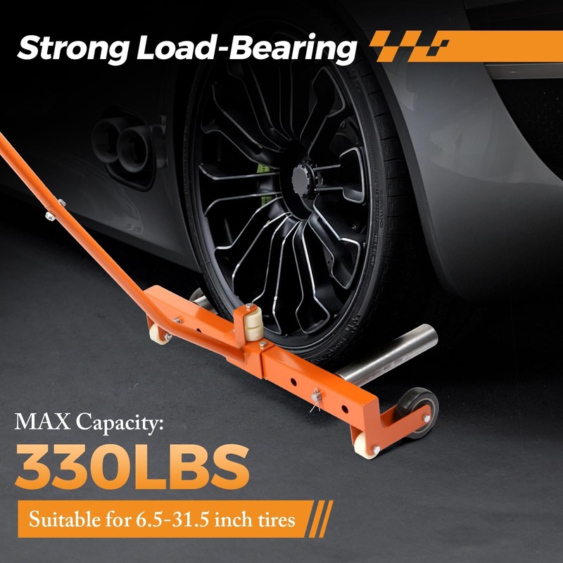 BEAMNOVA Heavy Duty Tire Dolly 330 LBS Tire Lifting Tool