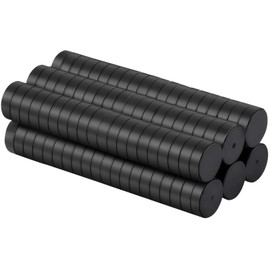 MIN CI Small Magnets, 120 Pieces 10 x 3 mm Mini Magnets, Strong Neodymium Magnets, Magnets for Magnetic Board, Strong Magnets Round, Fridge Magnets for Whiteboard, Office, Craft, Photos