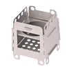 ATiAP Titanium Foldable Wood Burning Stove Portable for Outdoor Camping