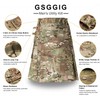 GSGGIG Men's Kilt, Camo Scottish Outdoor Utility Kilt, 23" Length