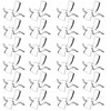 Bonsicoky 24 Pcs Acrylic Easel Display Stands - Versatile Acrylic