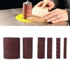 6Pcs Spindle Sander Sleeves, 120 Grit Sanding Sleeves for Oscillating