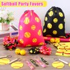 Cosblank 72 Pcs Softball Party Favors Include 12 Softball Foam