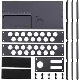 GoHobby Aluminum RC Screwdriver Organizer – Adjustable Tool Stand for Hex Drivers, Pliers, Body Reamers & Workshop Accessories (Unassembled Kit)