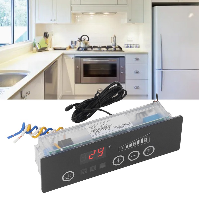 Digital Temperature Controller High Accuracy Multifunctional Thermostat for Refrigerator Greenhouse
