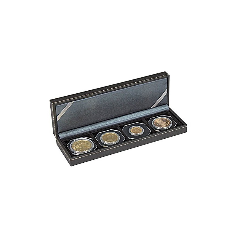 LINDNER Das Original NERA Münzkassette S mit 4 quadratischen Fächern