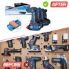 PERCH 4 Pack BOSCH Tool Holder with 4 Pack BOSCH