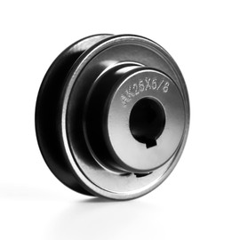 MINERGUY AK25-5/8 Single Groove Web Sheaves, 2.5" OD 5/8 Inch Bore V-Belt Sheave, A Belt Section, Cast Iron, for V-Belt