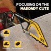 TOLESA Demolition Masonry Reciprocating Saw Blades 12-Inch, Carbide Blades for