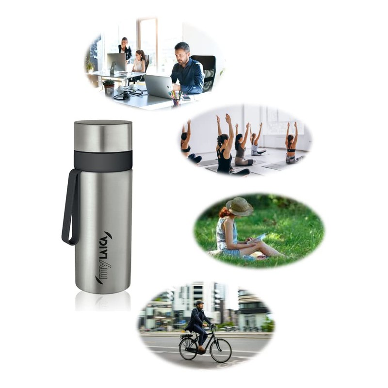 LAICA myLAICA Steel Thermal Filter Bottle