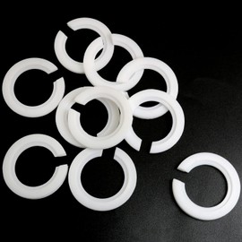 LUORNG 10PCS Lamp Shade Reducing Ring Europe E27 to E14 Adapter Converter