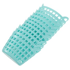 WOONEKY 10pcs Mini Shopping Basket Compact Plastic Baskets for Versatile Storage for Candies and Craft Decorations for Mini House and Cosplay