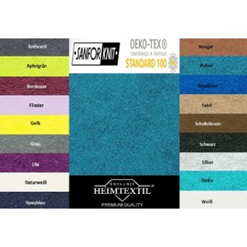 EXKLUSIV HEIMTEXTIL Terry Fitted Sheet, Brand 140 x 200 cm, 80% Cotton, 20% Polyester, Oeko-Tex Certified, Brand Quality, Mattress Height up to 25 cm, Petrol