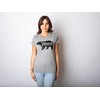 Crazy Dog Tshirts - Womens Mama Bear Tshirt Cute Funny