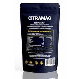 Salud&Vida Citrato de Magnesio en Polvo | 500 mg de Magnesio + 370 mg de Colágeno Hidrolizado Por Porción | Apoyo Nutricional para el Bienestar Diario