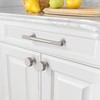 Amerdeco 10 Pack Brushed Satin Nickel Cabinet Knobs Single Hole