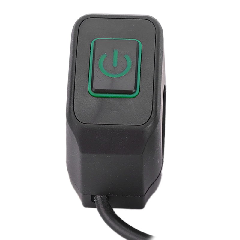 Yctze Motorcycle Handlebar Switch, 22 mm Universal Waterproof Control Button