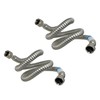 PROCURU 2-Pack 3/4" FIP x 36" (3Ft) Stainless Steel Water