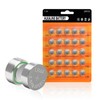 kunying AG13 LR44 Batteries (25-Pack) - Long-Lasting 1.5V LR44 Alkaline