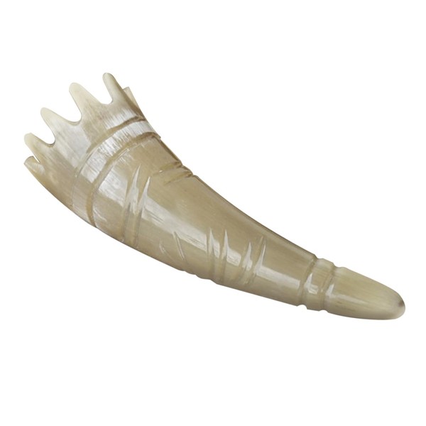 Ipetboom 1pc Acupoint Horn Massage Comb for Hair Washing Portable