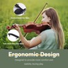 Ceciliec 4/4 Violin, Acoustic Full Size Violin for Beginners Kids
