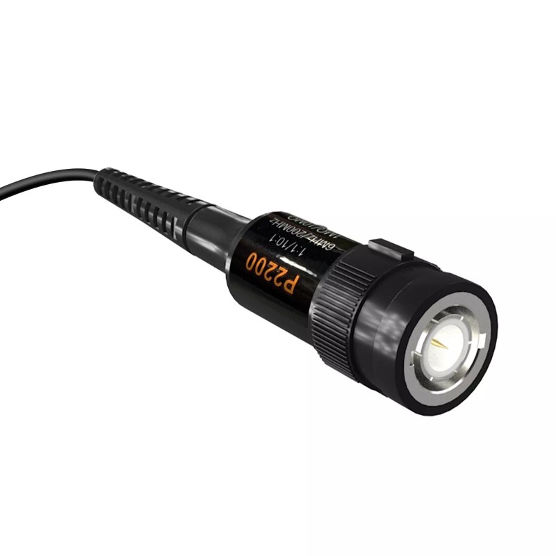 Peakelect 2-Pack Oscilloscope Clip Probes 200MHz with Accessory Kit 1X