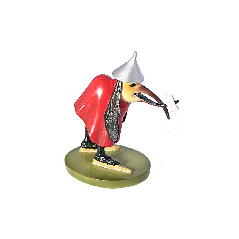 Pocket Art Museum Miniature Sculpture - Bird with letter -