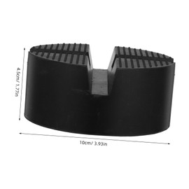 Ciieeo High Strength Slip Rubber Jack Pad Support Block for Floor Jacks Durable Vibration Resistant Design for Automotive Repair and Construction Use