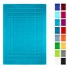 Lashuma Bathroom Mat 50 x 70 cm Aquamarine - Blue,