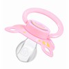 Landofgenie Adult Size Printed Dummy Large Teat Shield Dummy Pink