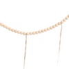 2pcs Hanging Photo Display Wall Decor with Wooden Beads Tassels