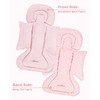 Infant Car Seat Insert with 3 Strap Covers, Reversible Car