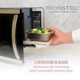 Bentgo MicroSteel Heat & Eat Container - Color: Lunch Size 3 Cups - Dusk