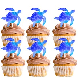 S-Cp-0979Ice Cream Fruit Dessert Cupcake Topper Colorful Glitter Happy Birthday Sensory Pop Game Theme Decor Supplies Baby Shower Boys Girls Birthday Party Decorations