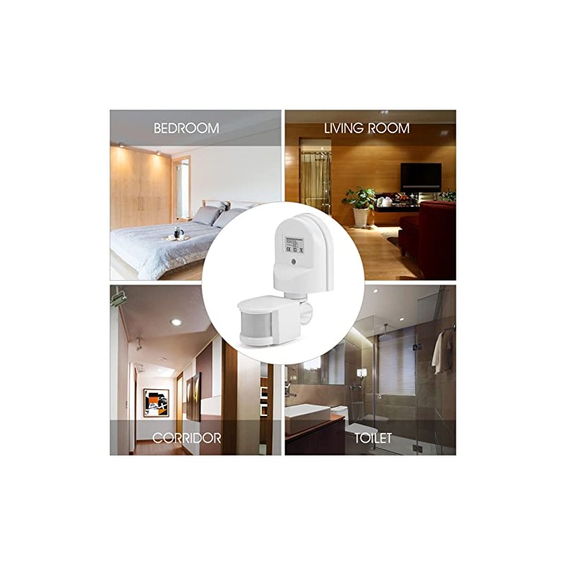 Adjustable Pir Body Motion Infrared Sensor Outdoor Motion Light Sensor