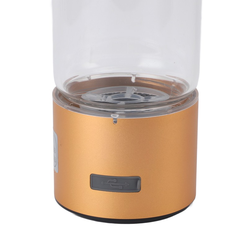 Hydrogen Water Bottle Portable 410ml Hydrogen Rich Water Glass Cup