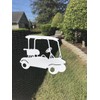 Golf Cart Flexible Screen Magnet Double-Sided; Safety White -Easier to