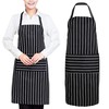 Spendeal Kitchen Bib Apron Resistant Cotton Apron, Adjustable With 2