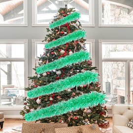 Christmas Decoration Garlands, Green, 10 m, Christmas Fir Garland, Outdoor Christmas Decoration, Christmas Garland Decoration, for Christmas Garland, Christmas Decoration, Fir Garland